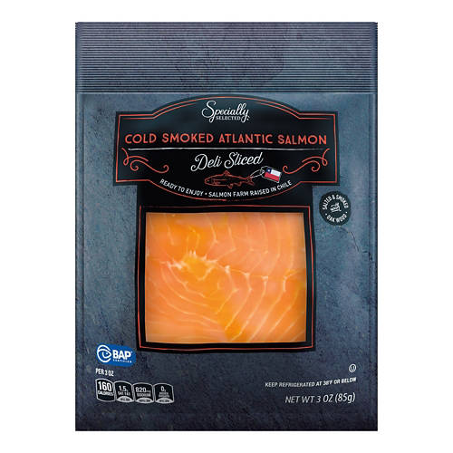 Specially Selected Cold Smoked Atlantic Salmon, 3 oz